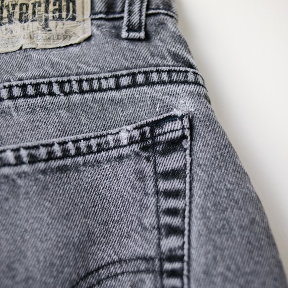 Vintage‎ Levi's SilverTab Loose Jeans 34x34 (31x32) Black Gray Y2K Baggy Skater - Picture 12 of 16